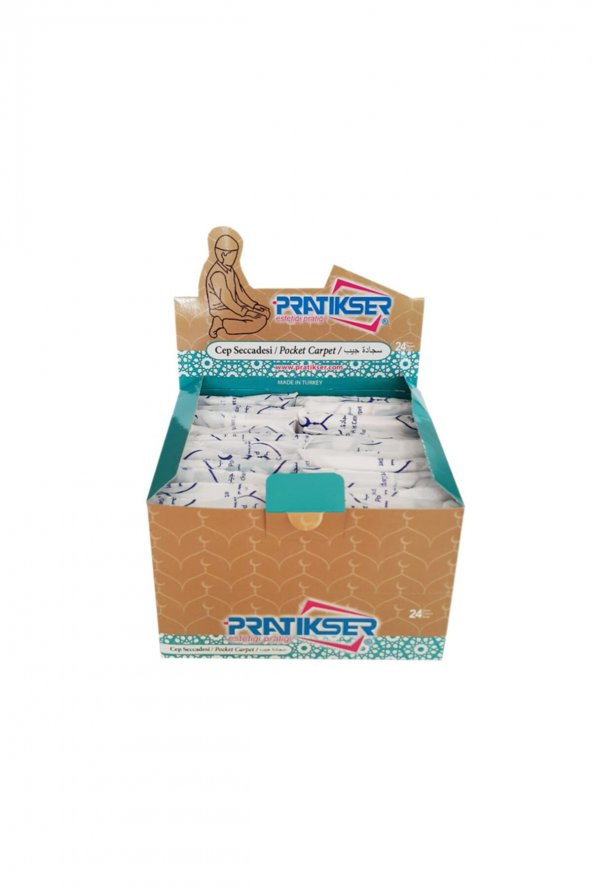 Tek Kullanımlık Seccade Hilal Alem(24LÜ PAKET) - 60x115cm - Koli