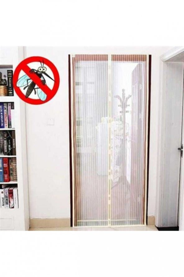 Mıknatıslı Kapı Sinekliği Tül Perde (60+60)x210 - 2
