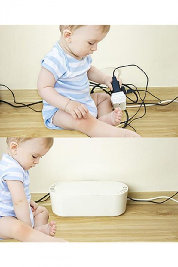 2 Adet Kablo Gizleme Ve Düzenleme Kutusu - 2