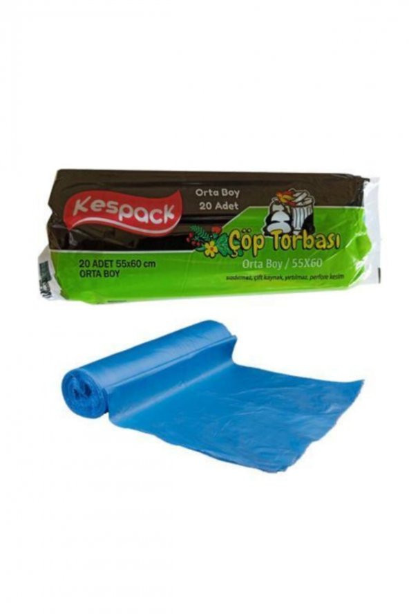 Çöp Torbası Orta Boy 55x60 cm 1 Adet