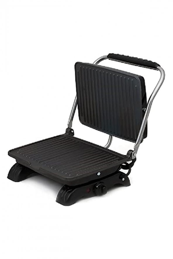 Organik (kaplamasız ) Demir Döküm Tost Makinası 1800 Watt (siyah) - 2