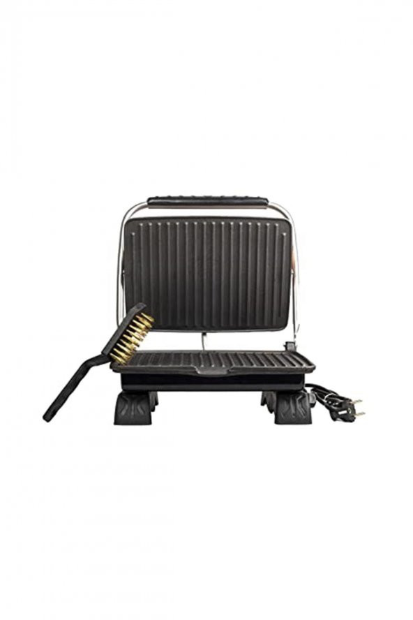 Organik (kaplamasız ) Demir Döküm Tost Makinası 1800 Watt (siyah) - 3