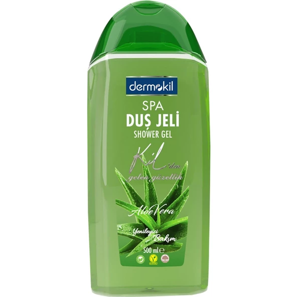 Dermokil Duş Jeli Spa Aloe Vera Yenileyici 500 Ml