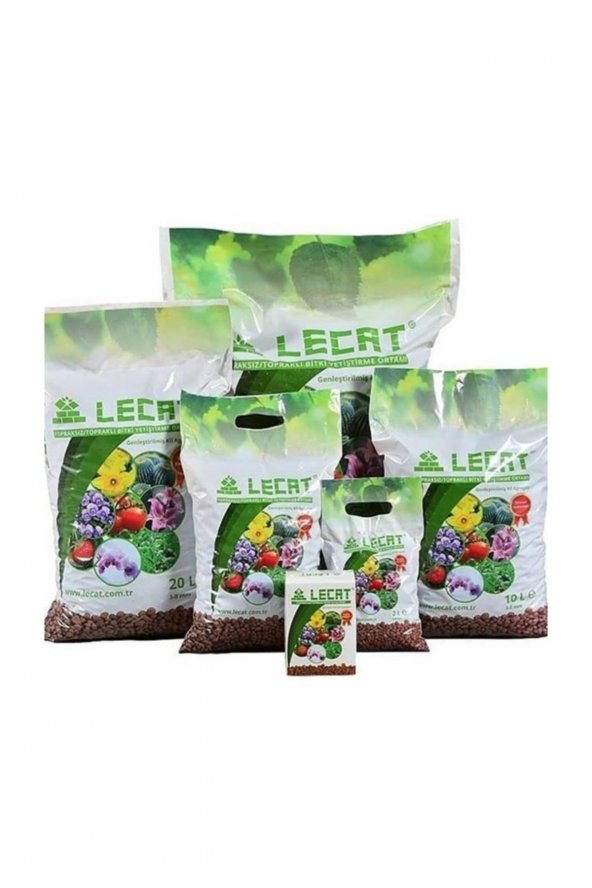 Kil Bilyesi 20 Lt 8-16mm Genleştirilmiş Kil Bilyesi Hidroponik Kil Topraksız Bitki Yetiştirme Ortamı