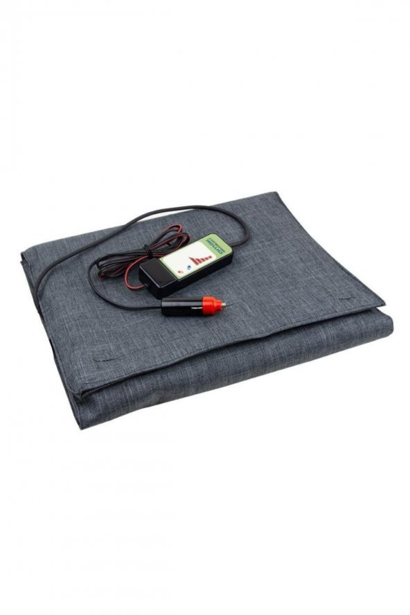 Sırtlı Dijital Kumandalı Oto Isıtıcı Elektrikli Otomobil Minderi Electric Heating Pad - 3