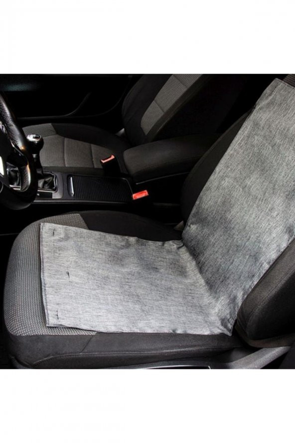 Elektrikli Otomobil Minderi Sırtlı Çift Termostatlı Oto Isıtıcı Electric Heating Pad - 4