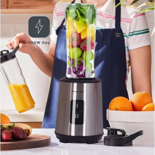 Rowenger Fitmix Kişisel Smoothie Blender Kişisel Blender 600ml - 2