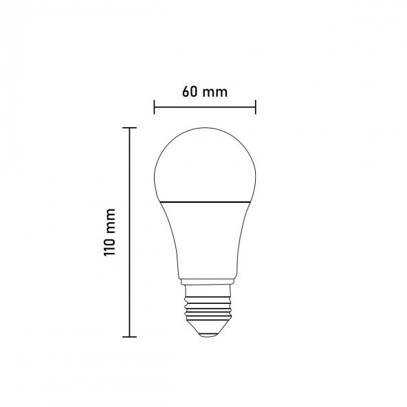 Seldur 9 W 810LM E-27 Duy 6500K Beyaz Işık LED Ampul 10lu - 4