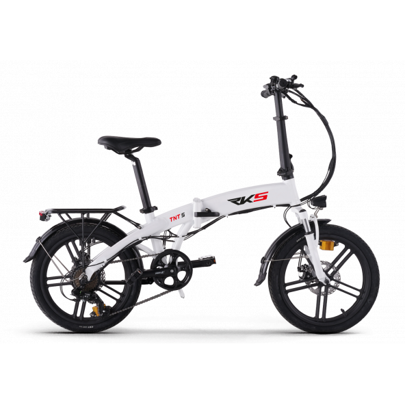 RKS TNT-5 PRO ELEKTRİKLİ BİSİKLET - BEYAZ