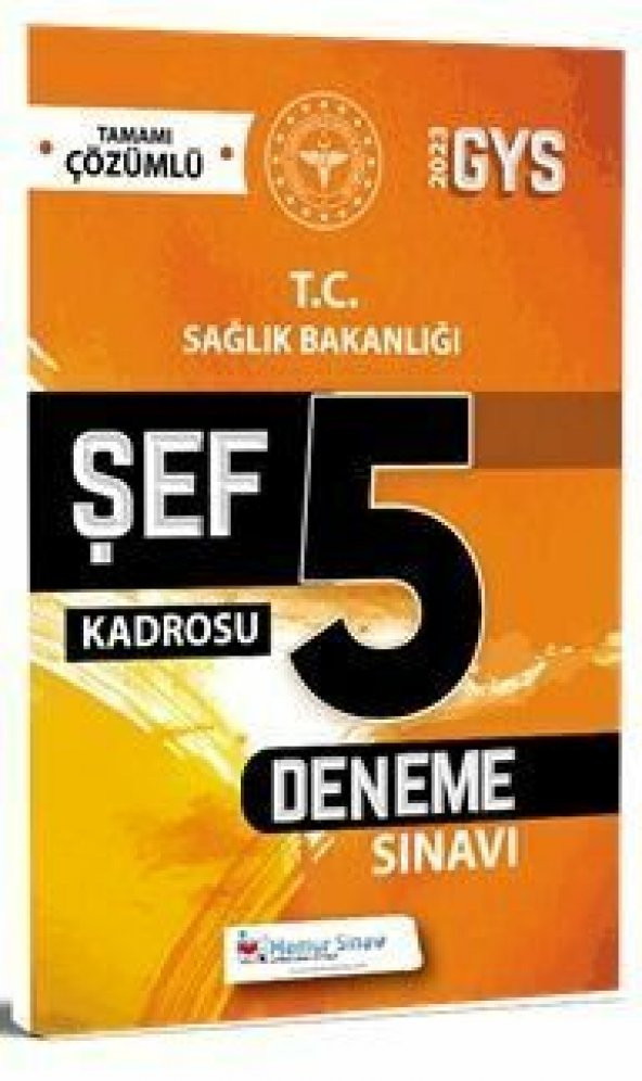 Memur Sınav GYS Sağlık Bakanlığı 5 Deneme