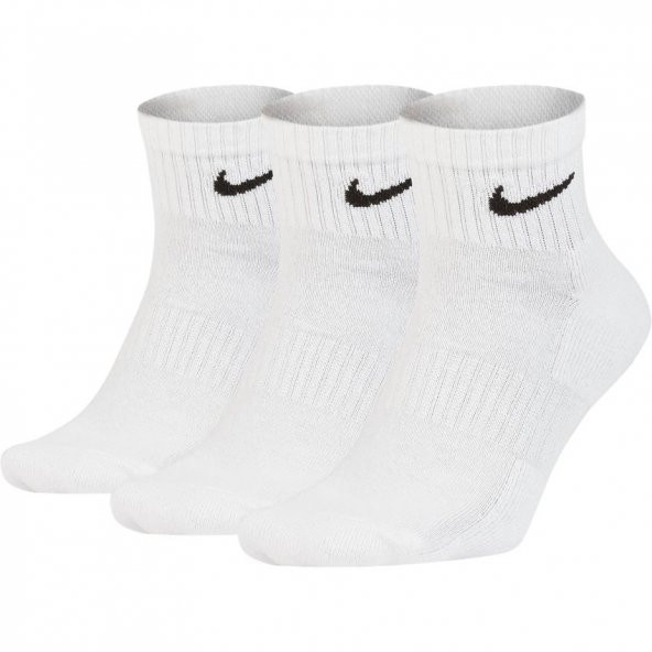 Nike Everyday Cushion Ankle Beyaz Günlük Çorap SX7667-100