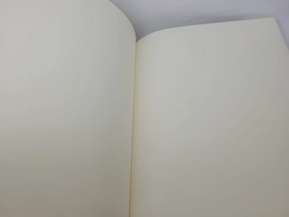 Pastel Light Büyük Boy A4 Çizgisiz Defter 60 Yaprak Krem Kağıt 3 Adet - 2