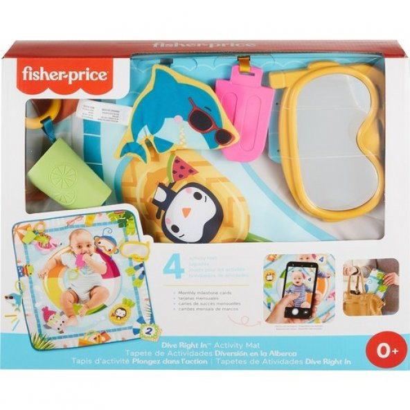 FISHER PRICE HAVUZ KEYFİ OYUN MİNDERİ - 6