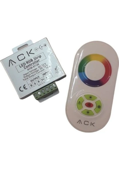 Ack Kontrol Cihazı Rgb Dokunmatik Kumandalı 12V 18A 280W Ay30-01120 - 3
