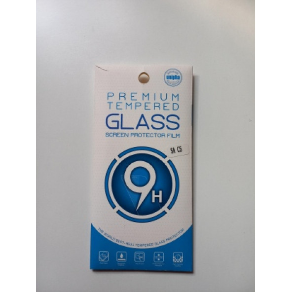 ASLANTİC SAMSUNG C5 KIRILMAZ CAM KORUYUCU
