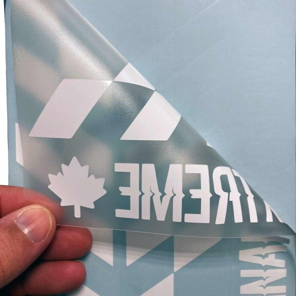 Süt Beyaz Damalı Kask Motosiklet Sticker Takımı Çınar Extreme - 2