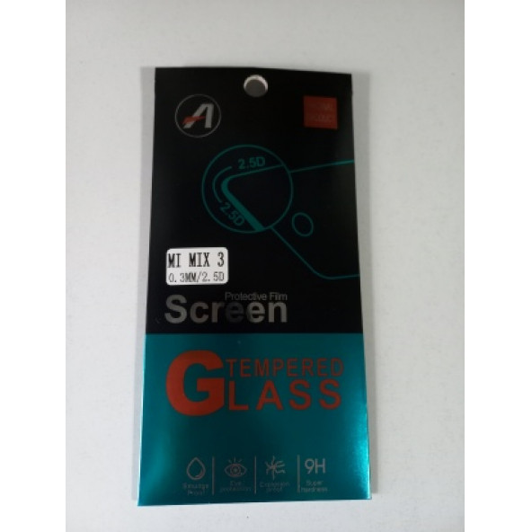 ASLANTİC Mİ MİX 3 KIRILMAZ CAM KORUYUCU