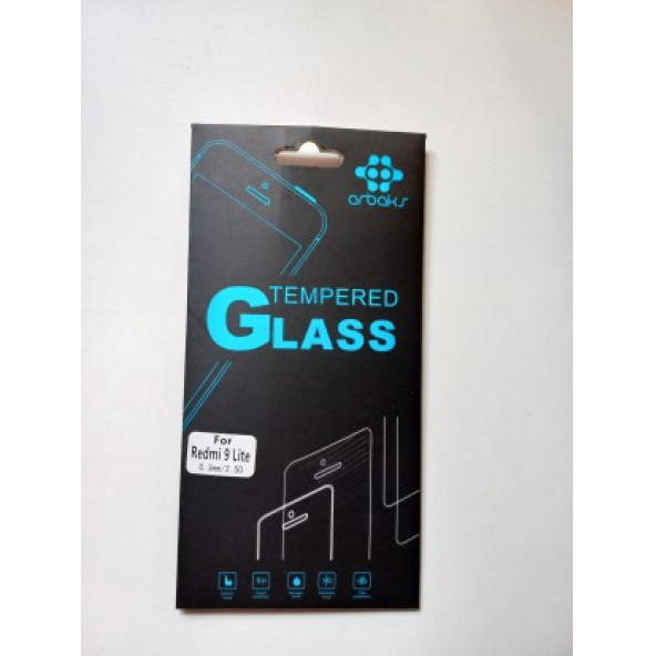 ASLANTİC REDMİ 9 LİTE KIRILMAZ CAM KORUYUCU