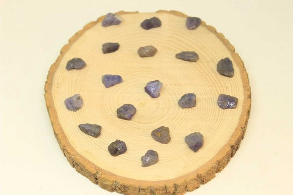 Tanzanit Taşı Kütle Ham Parça (2-2.9 gram aralığıdır)