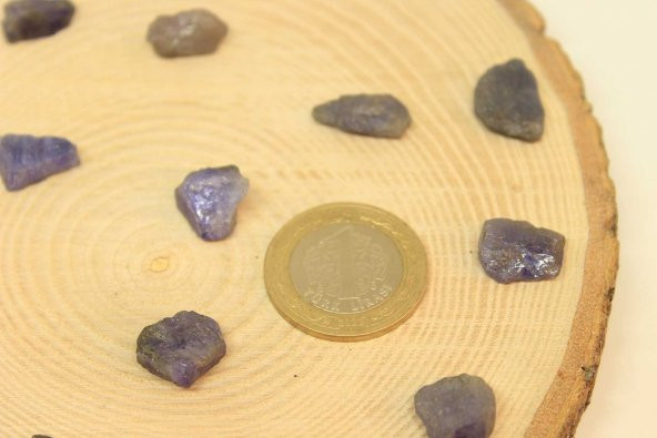 Tanzanit Taşı Kütle Ham Parça (2-2.9 gram aralığıdır) - 2