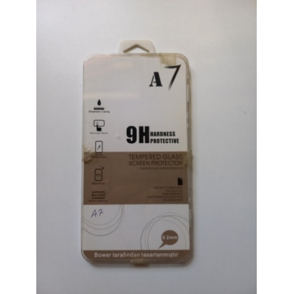 ASLANTİC SAMSUNG A7 2015 A700 KIRILMAZ CAM KORUYUCU