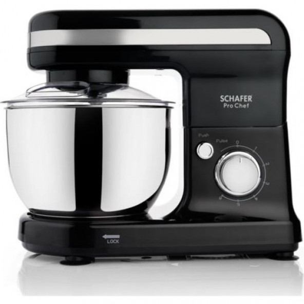 Schafer Pro Chef 800 W Standlı Mikser/SİYAH