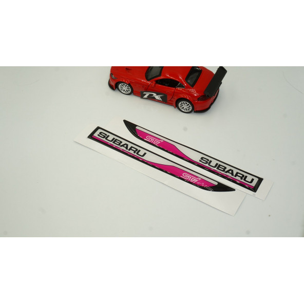 Subaru Forester Yan Aynalar Ve Çamurluk Yanı Damla Desen Bıçak Logo Arma Seti - Resim 2