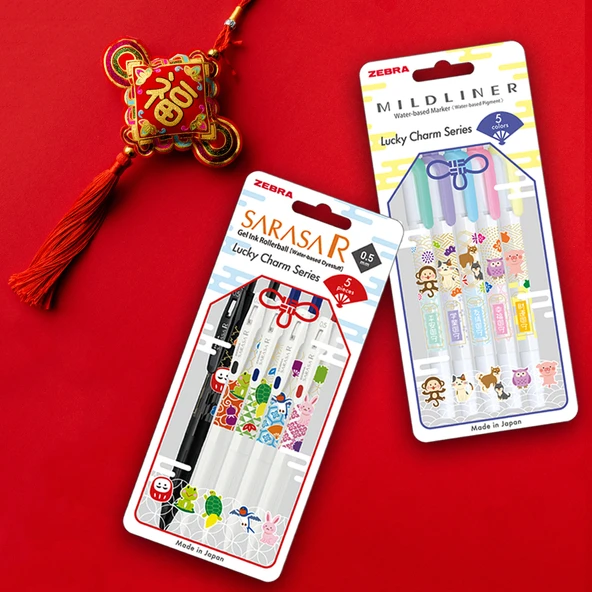 Zebra Sarasa 0.5mm Limited Edition 5'li Jel Kalem Seti - Witch / JJ15-WI-5C - Resim 7