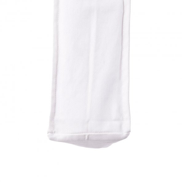 Doğal Beyaz Kumaş Bez Kol & Omuz Çantası Tote Bag Kanvas İş Spor Günlük Kot Jean Model Yazlık 32x28 - Resim 3