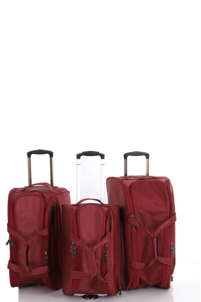 Mçs Kumaş Hostes & Pilot Valiz Seti V1452