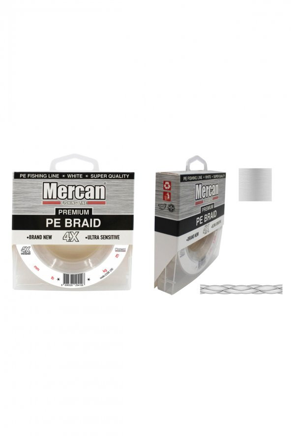 Mercan Pe Örgü Premium 4X ip 300 m Multi Colour Misina