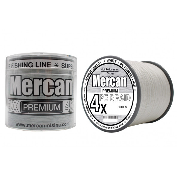Mercan Pe Örgü Premium 4X ip 1000 m Misina