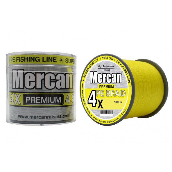 Mercan Pe Örgü Premium 4X ip 1000 m Misina - 3