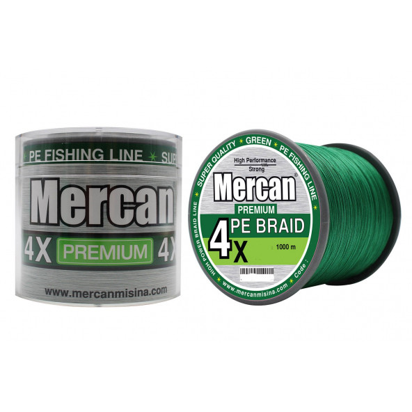 Mercan Pe Örgü Premium 4X ip 1000 m Misina - 7