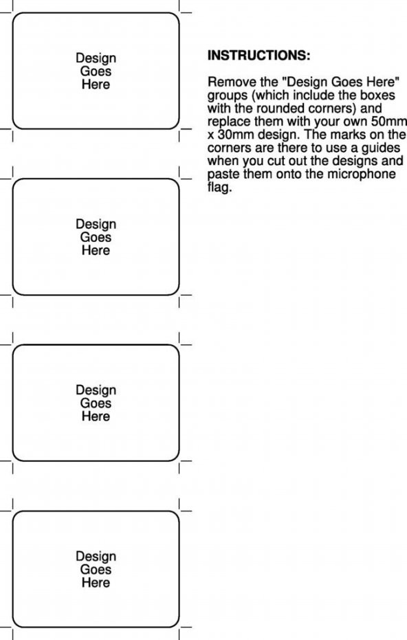Zoom H1 Handy İçin Mikrofon Bayrak Kayıt Plastik Aparat - Resim 3