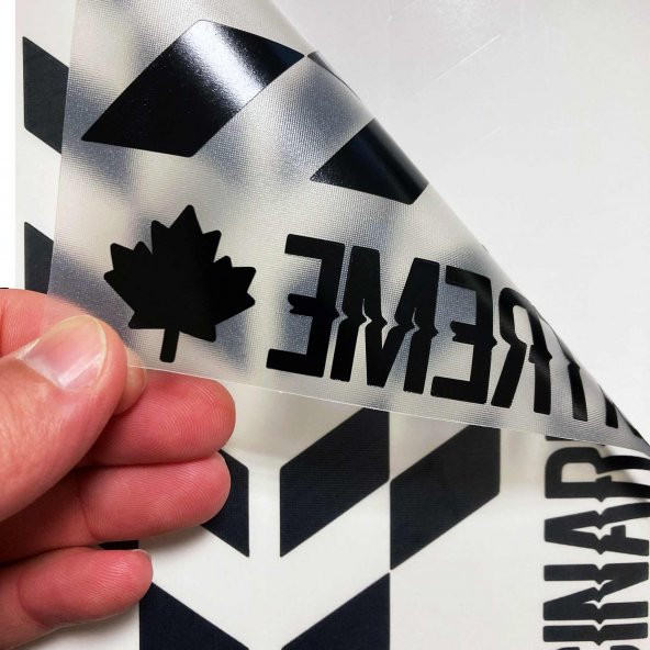 Jet Siyah Damalı Kask Motosiklet Sticker Takımı Çınar Extreme - 3