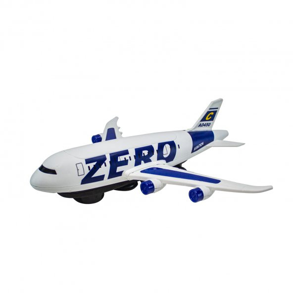Oyuncak Uçak Zero A0450 Dev Boy Işıklı Sesli 40 Cm
