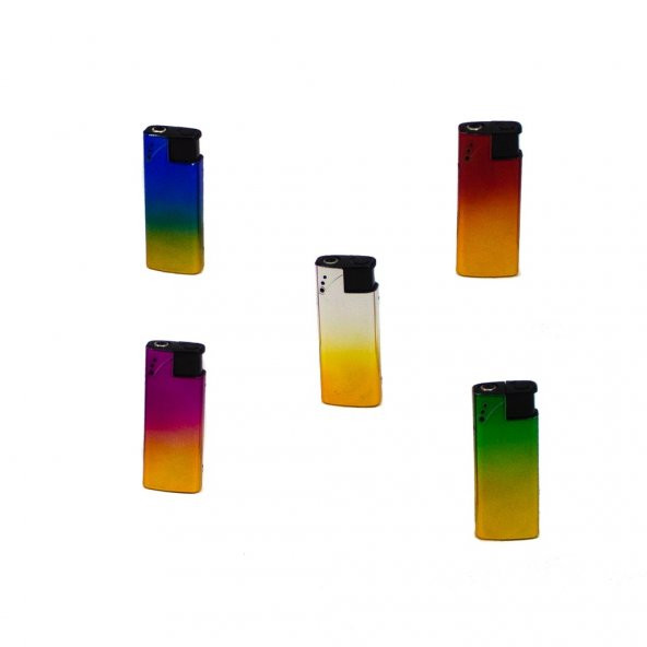 Mixoyuncak Çakmak Koko Turbo 1800 Turbo Metal Rüzgarda Sönmeyen Çakmak 5Li