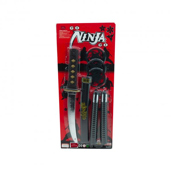 Oyuncak Ninja Kılıc Oyun Seti 6 Parça