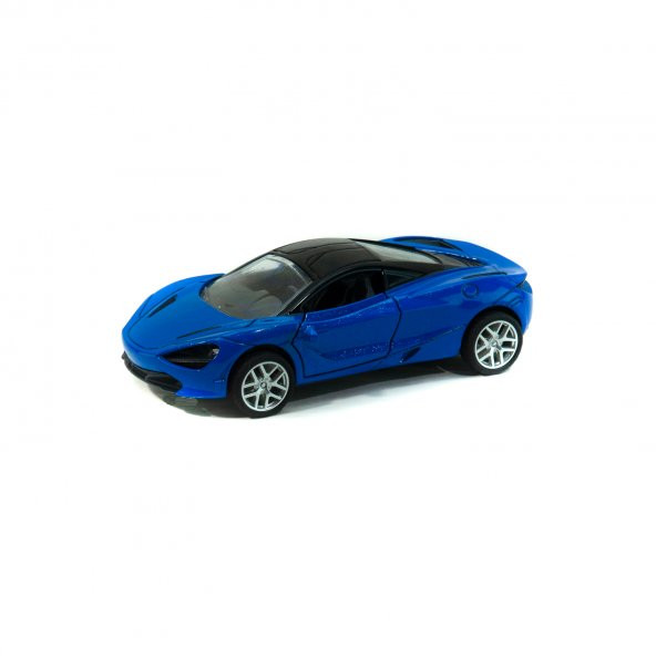Oyuncak Metal Süper Sport Mc Mavi Çek Bırak 12 Cm