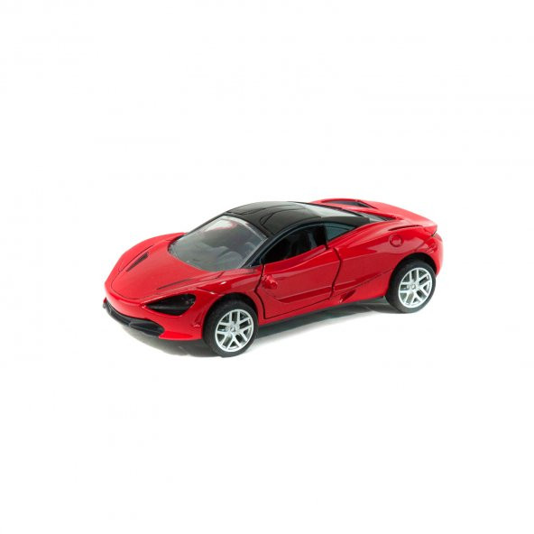 Oyuncak Metal Süper Sport Mc Kırmızı Çek Bırak 12 Cm