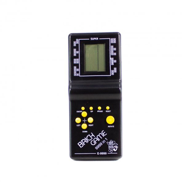 Nostaljik El Atarisi Tetris Siyah