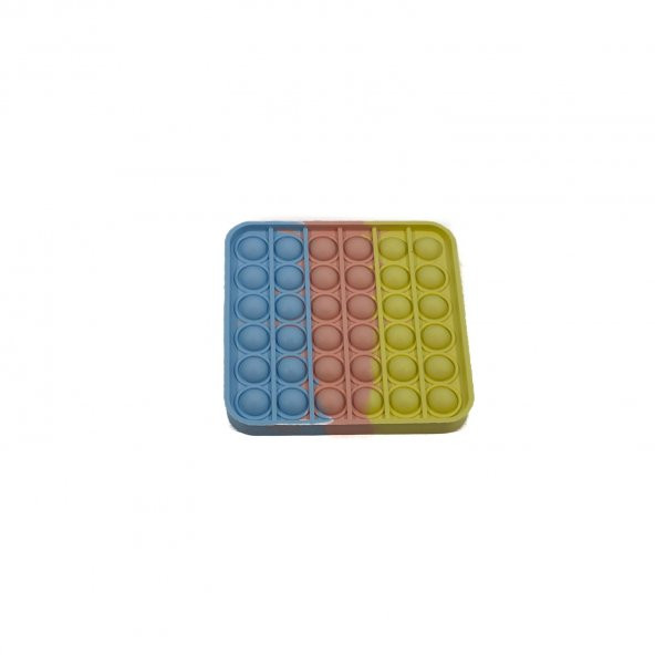 Popit Oyuncak Stres Atan Popit Kare Süper Popit Eğlenceli