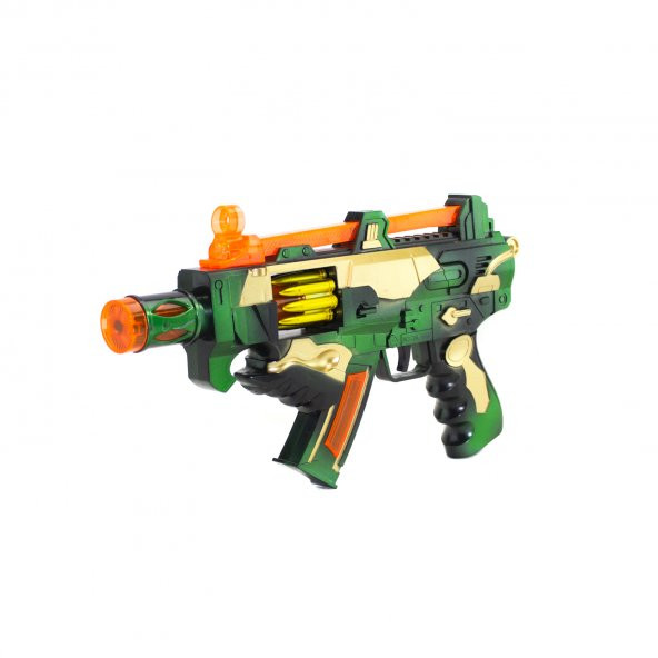 Oyuncak Tüfek Işıklı Sesli Mp5 Tüfek 30 CM