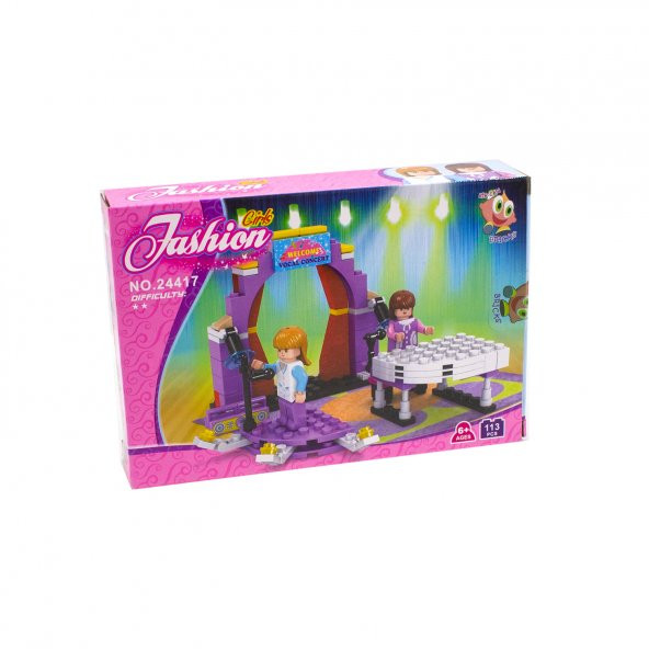 Bloklar 113 Parça Mini Fashion Girls Süper Lego