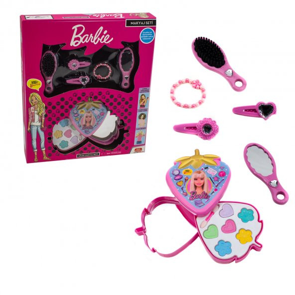 Barbie Çilek Makyaj Seti 6 Parça Güzellik Seti ı - 1