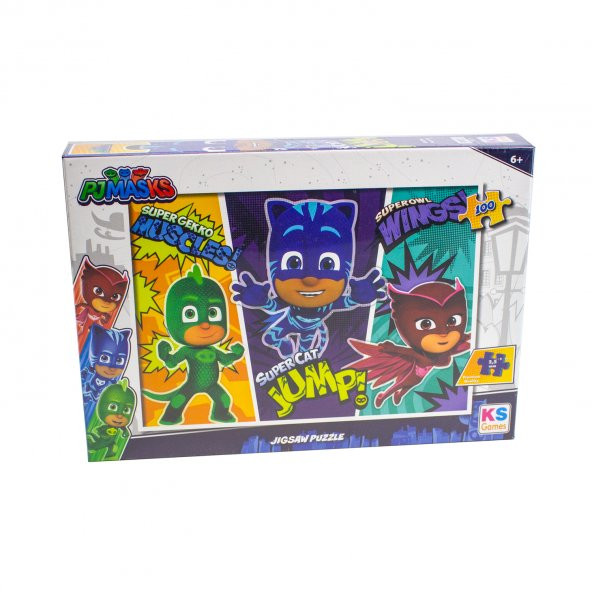 Pjmasks Puzzle 100 Parça