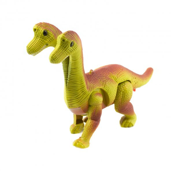 Oyuncak Dinazor İki Başlı Dinazor Işıklı Sesli 25 Cm