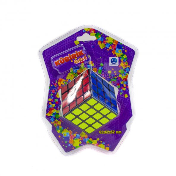 Zeka Küpü Sihirli Rubik Sabır Küpü 4 Sıralı
