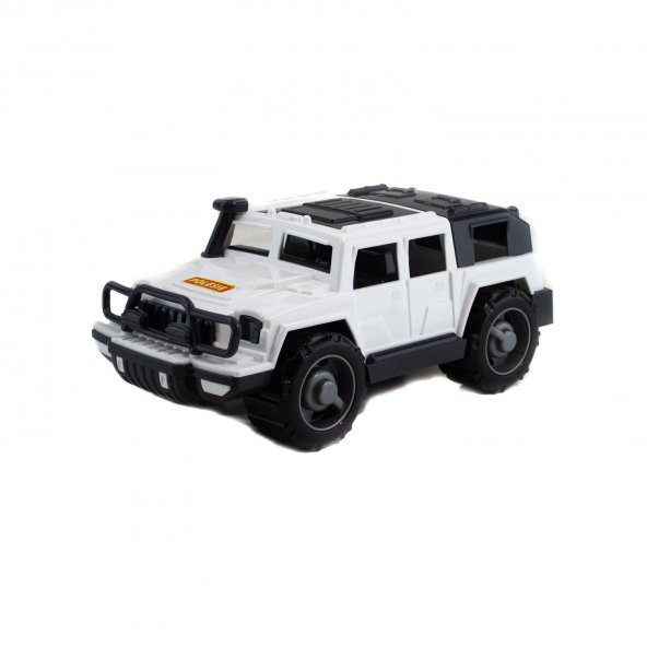 Oyuncak Jeep Askeri Jeep Sürtmeli 30 Cm